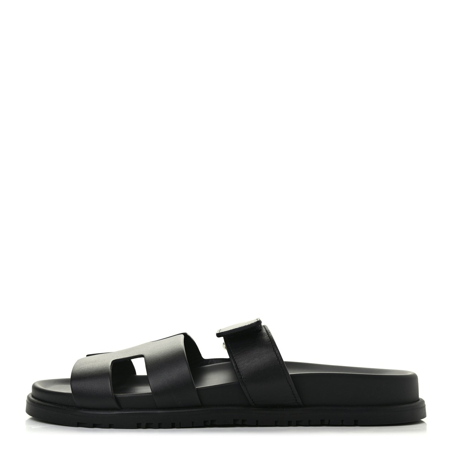 Calfskin Womens Chypre Sandals 41 Black
