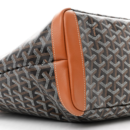 Goyard Goyardine Artois MM Black Gold 9 of 10