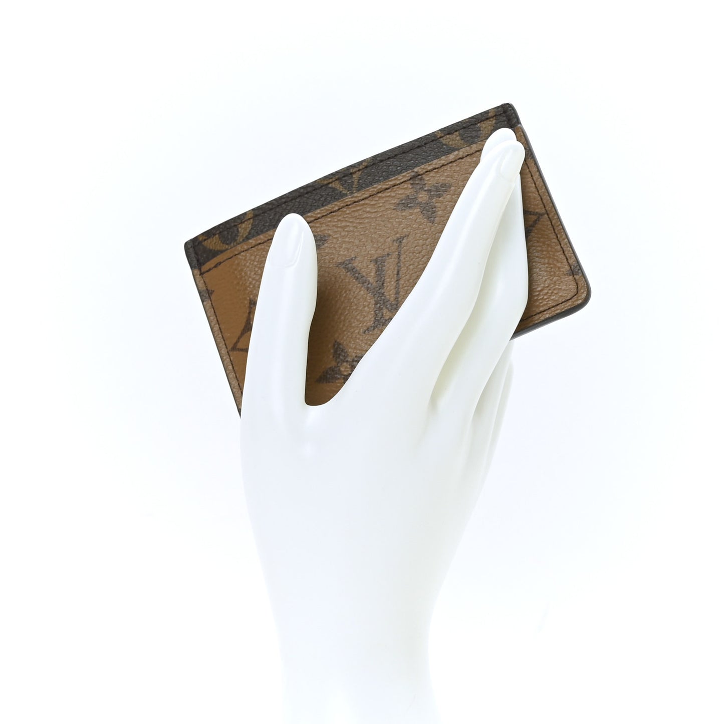 Reverse Monogram Card Holder