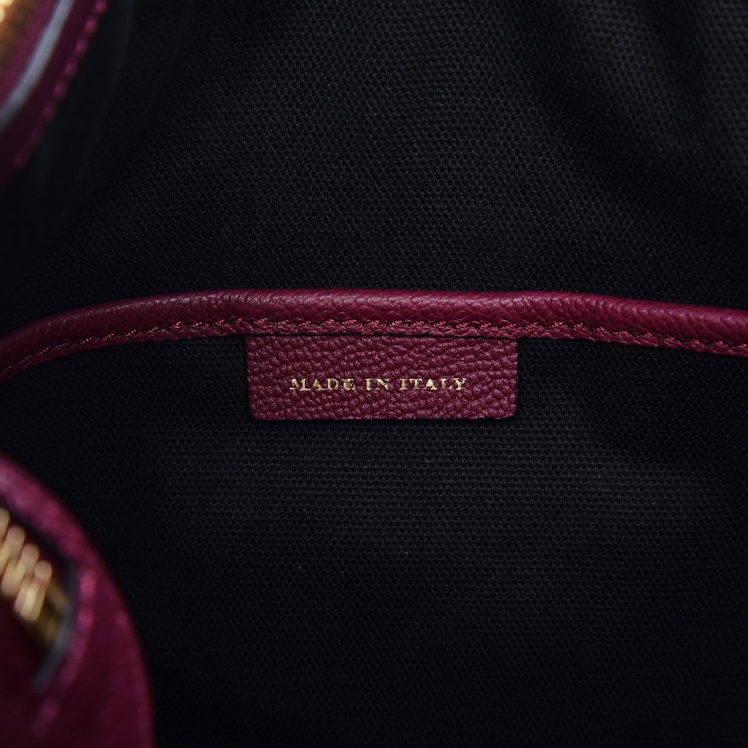 Burberry Soft Grain Calfskin House Check Small Helmsley Crossbody Dark Plum 8 of 8