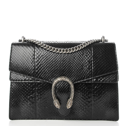 Gucci Python Medium Dionysus Shoulder Bag Black 1 of 9
