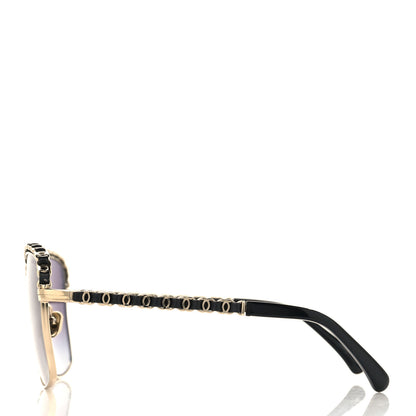 Chanel Metal Square Chain Sunglasses 71369 Grey 3 of 7