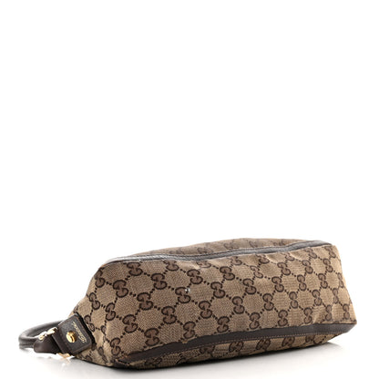Gucci Monogram D Ring Abbey Pochette Brown 4 of 14