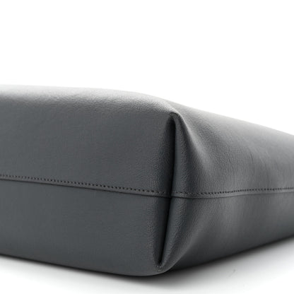 Saint Laurent Calfskin Medium Shopping Tote Fog 11 of 11