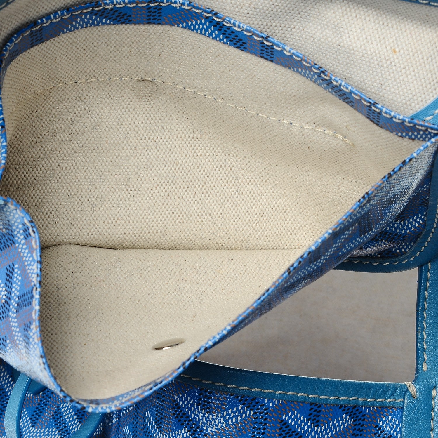 Goyard Goyardine Saint Louis GM Sky Blue 6 of 12