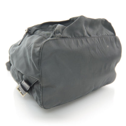 Prada Nylon Cinch Backpack Black 4 of 8