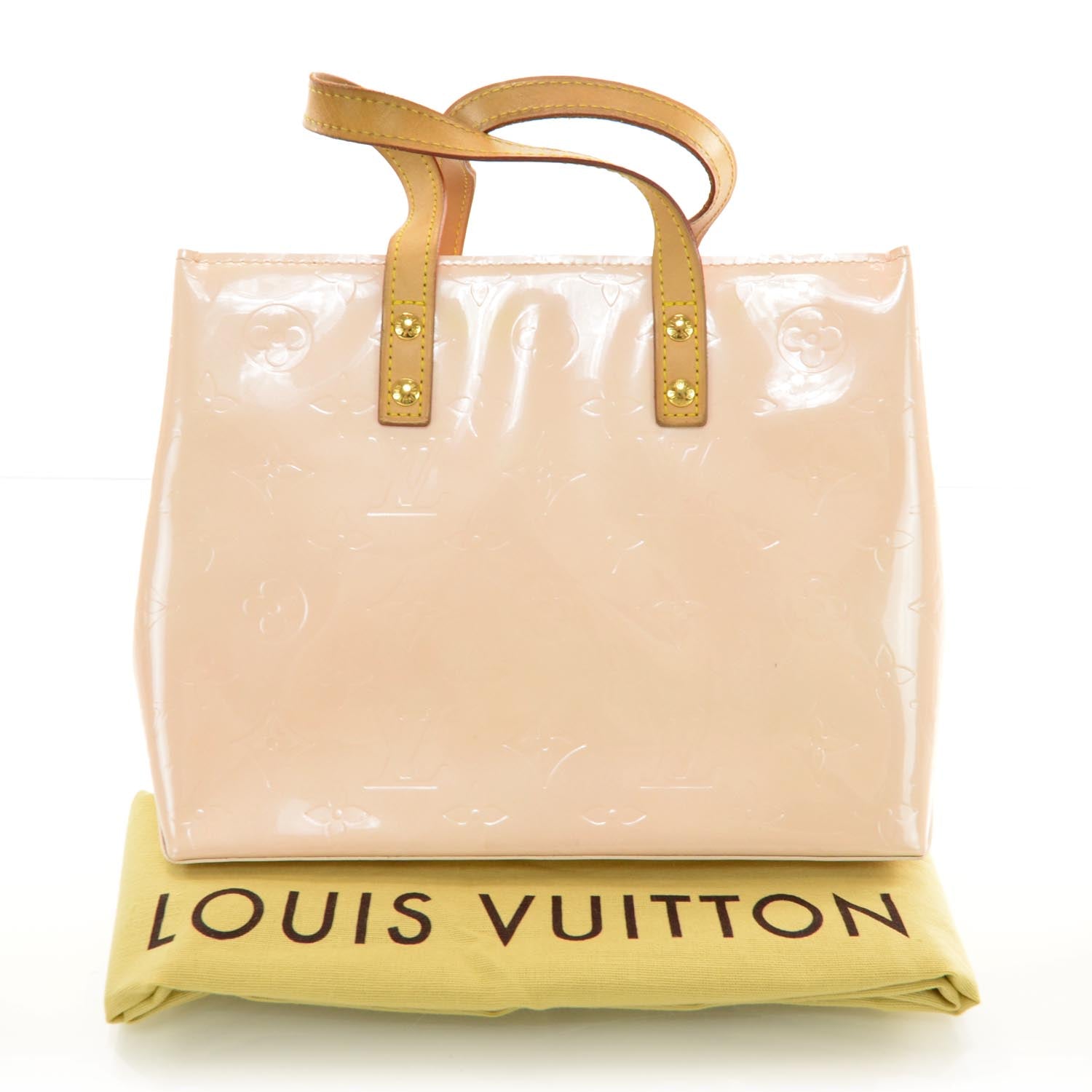 Louis Vuitton Vernis Reade PM Marshmallow 3 of 7