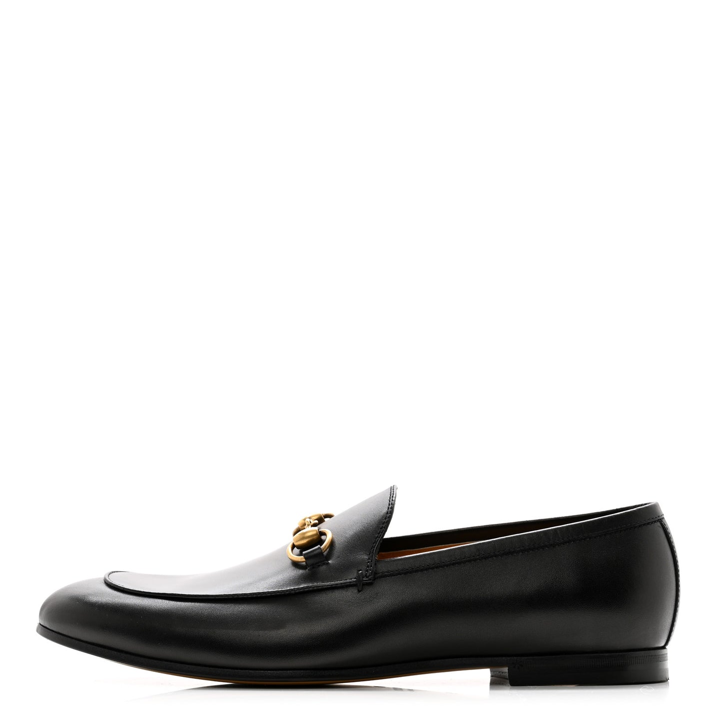 Calfskin Horsebit Mens Jordaan Loafers 9 Black
