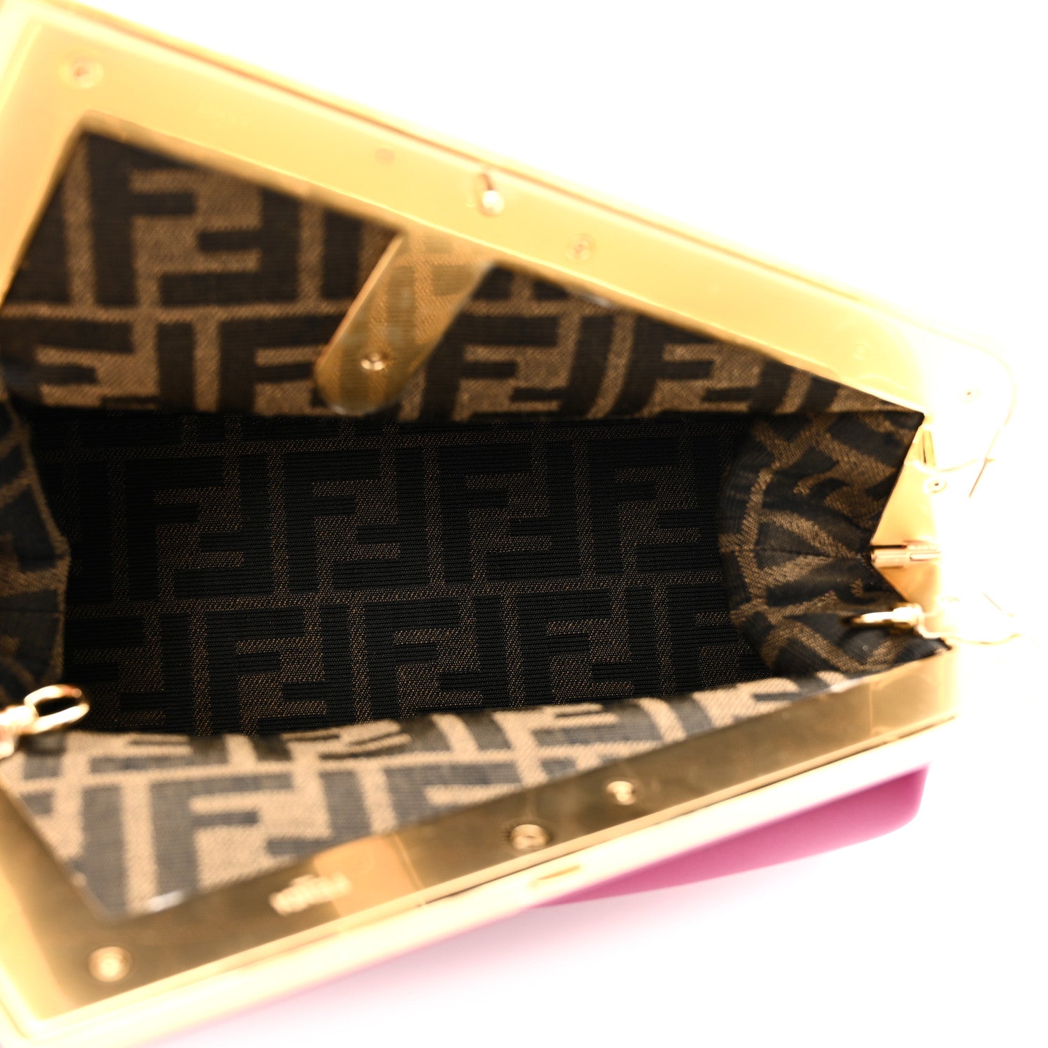 Fendi Shiny Nappa Midi Fendi First Ciclamino Pilar 1785654