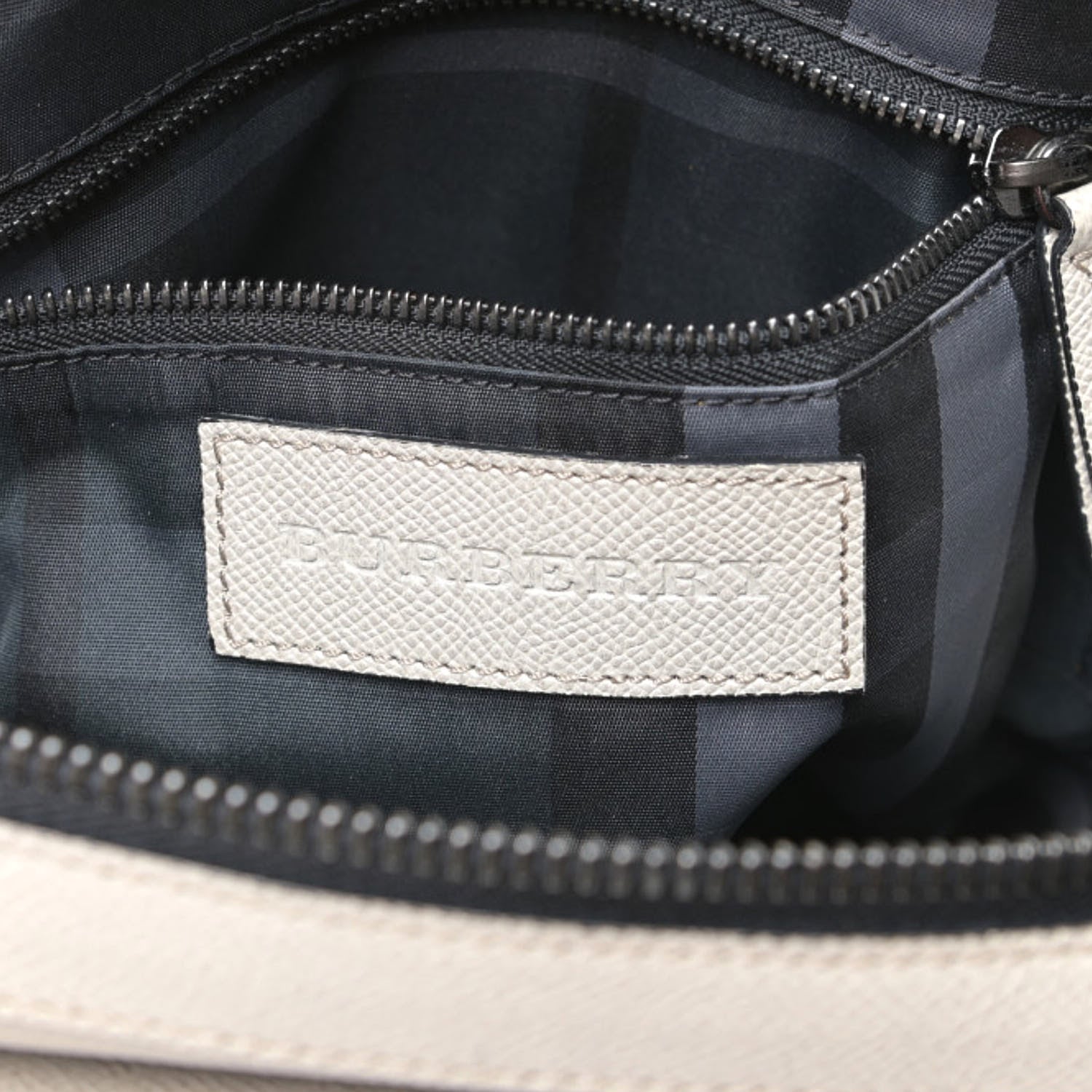 Burberry Grained Calfskin Crossbody Bag White 6 of 15