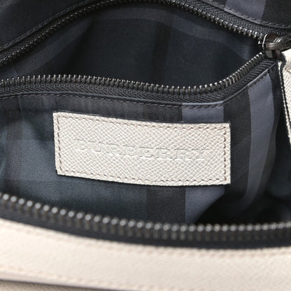 Burberry Grained Calfskin Crossbody Bag White 6 of 15