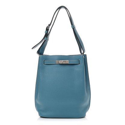 Hermes Togo So Kelly 26 Blue Jean 1 of 14
