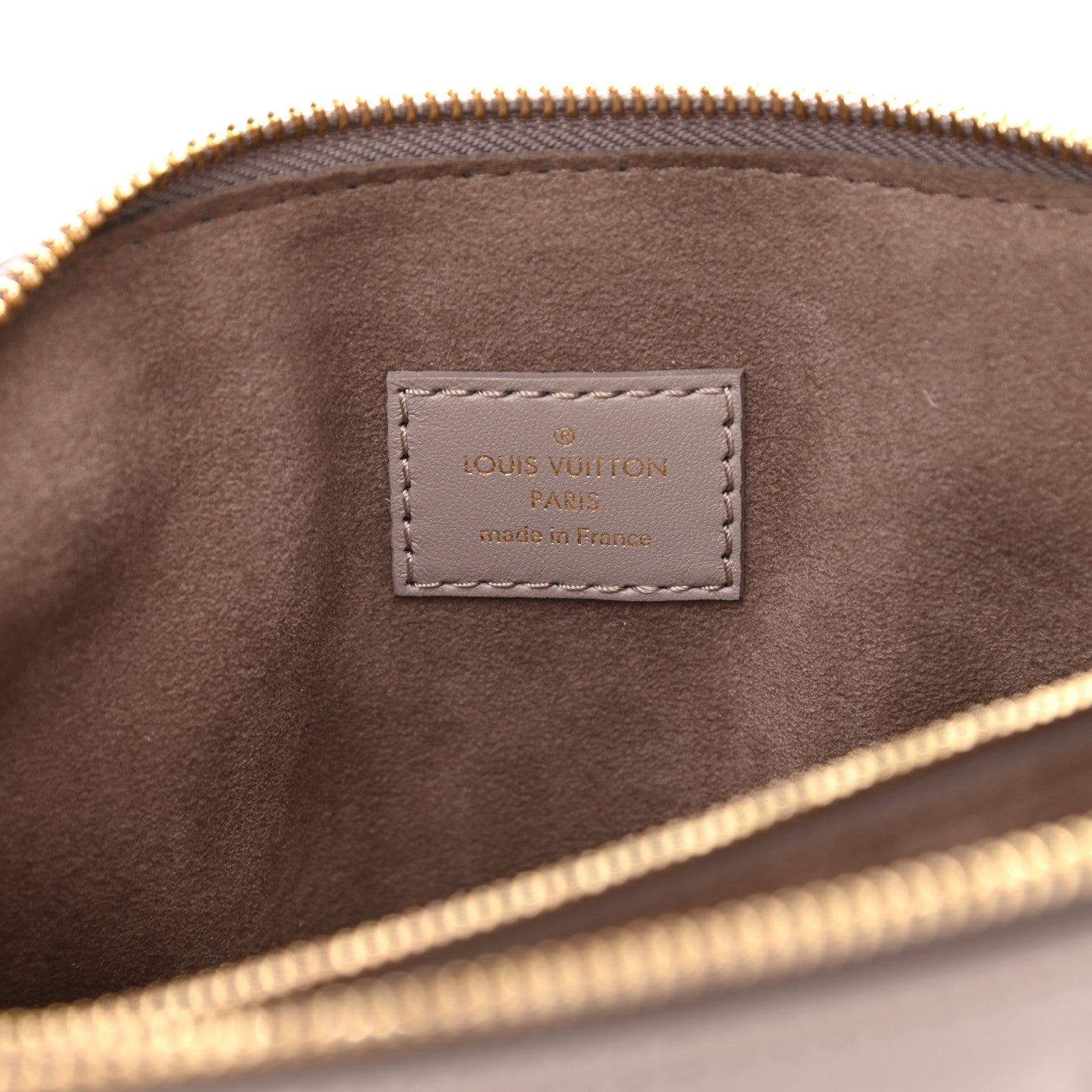 Louis Vuitton Lambskin Embossed Monogram Coussin PM Grey 6 of 8