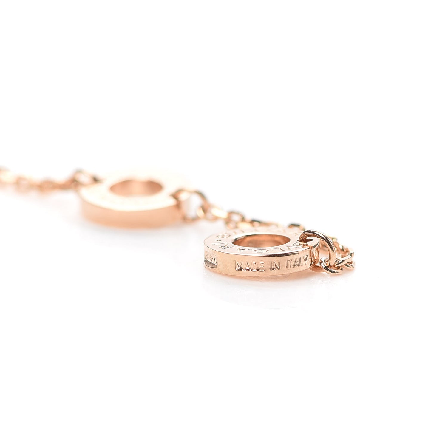 18K Rose Gold Diamond Black Onyx Divas' Dream Pendant Necklace