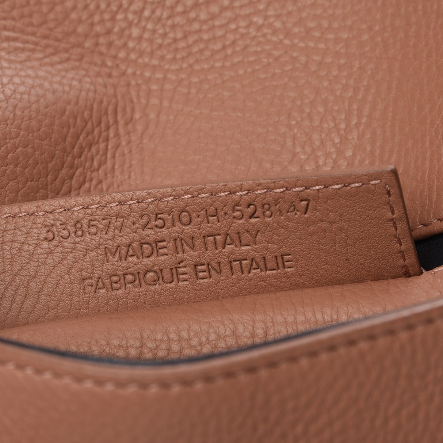 Grained Calfskin S Tube Dusty Rose
