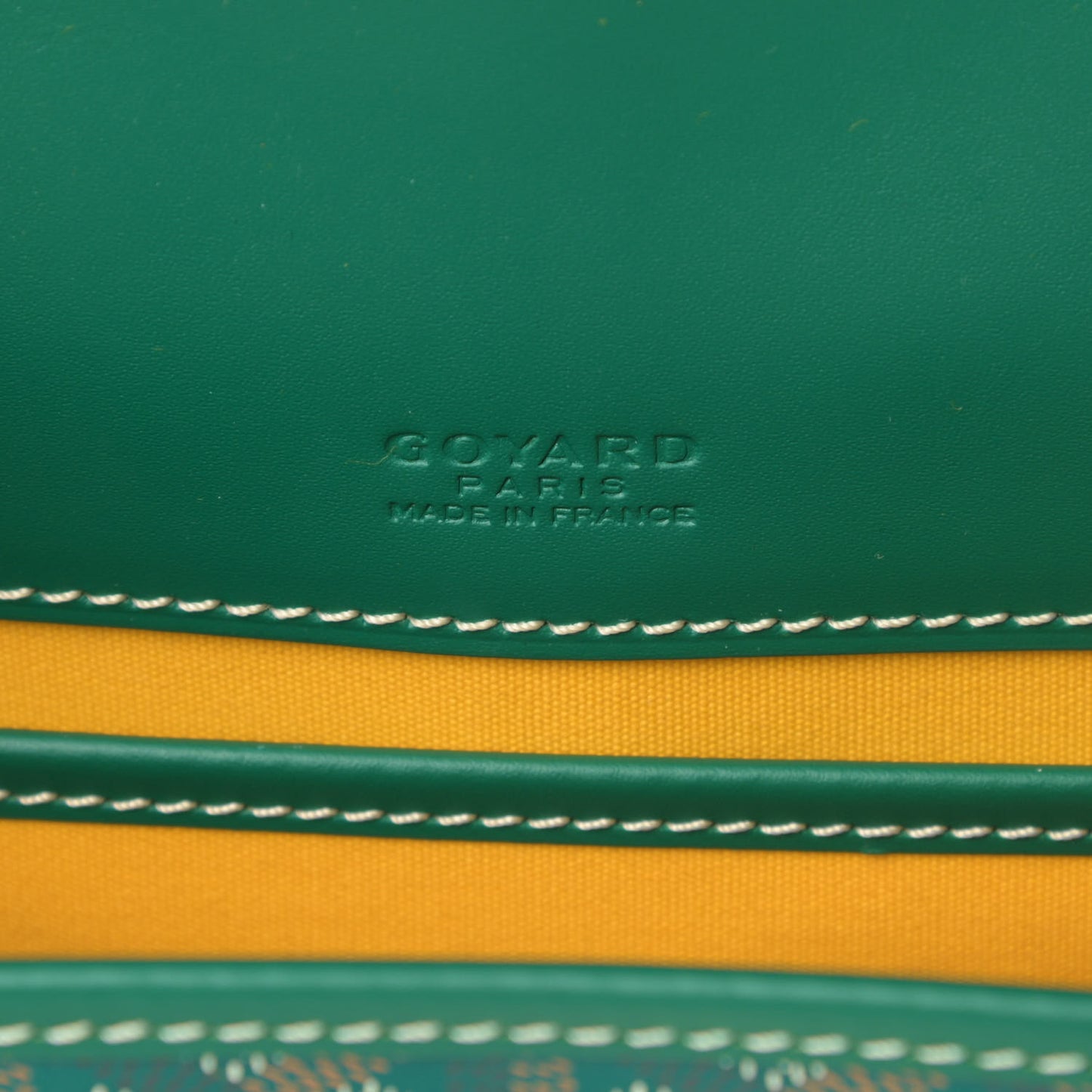 Goyardine Belvedere II PM Messenger Bag Green