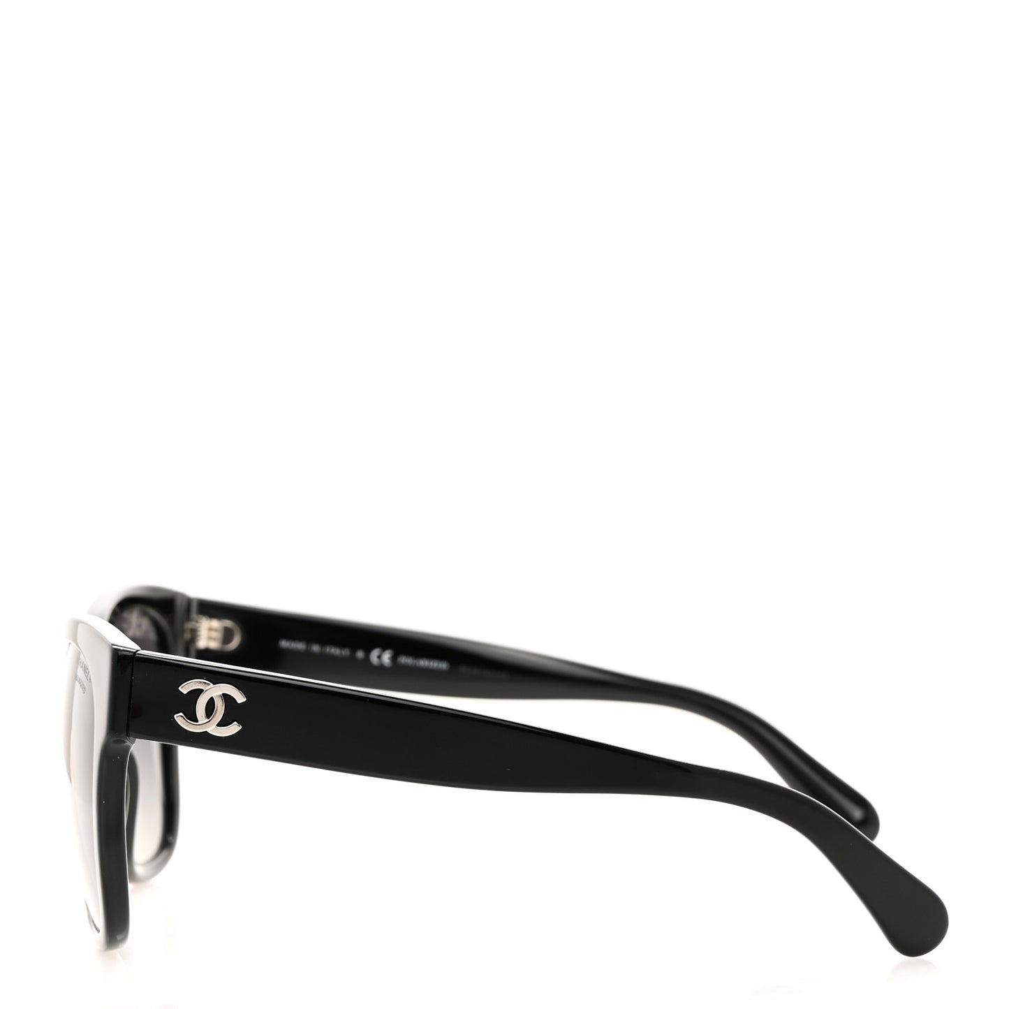 Acetate Polarized Square CC Sunglasses 5380 Black
