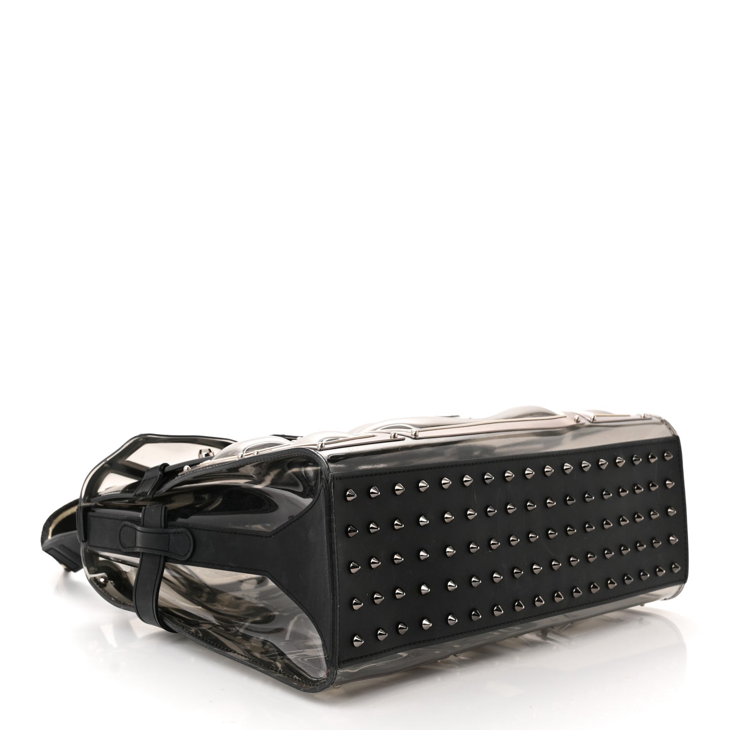 Vinyl Gladiator Tempete Satchel Antique Silver Gold