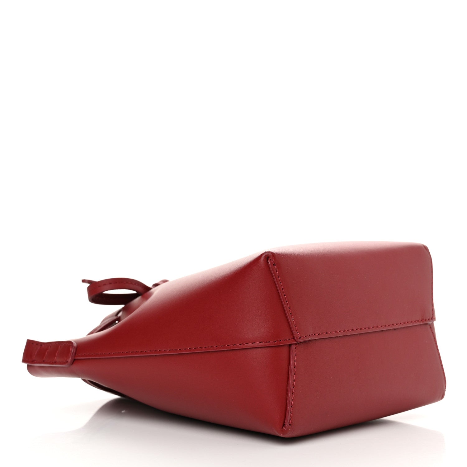 Mansur Gavriel Calfskin Mini Mini Bucket Bag Burgundy 4 of 10