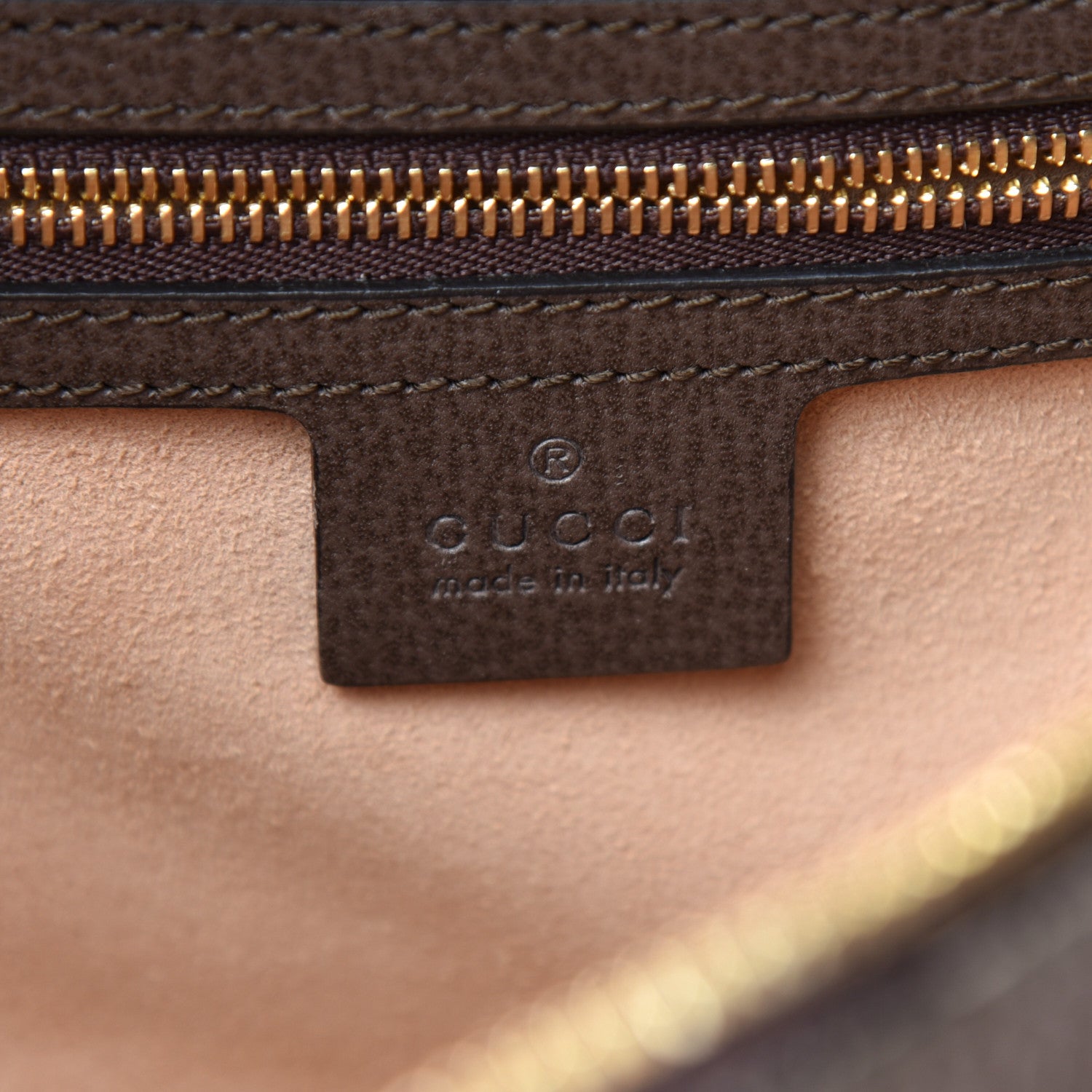 Gucci GG Supreme Web Small Ophidia Top Handle Shoulder Bag Brown 6 of 10