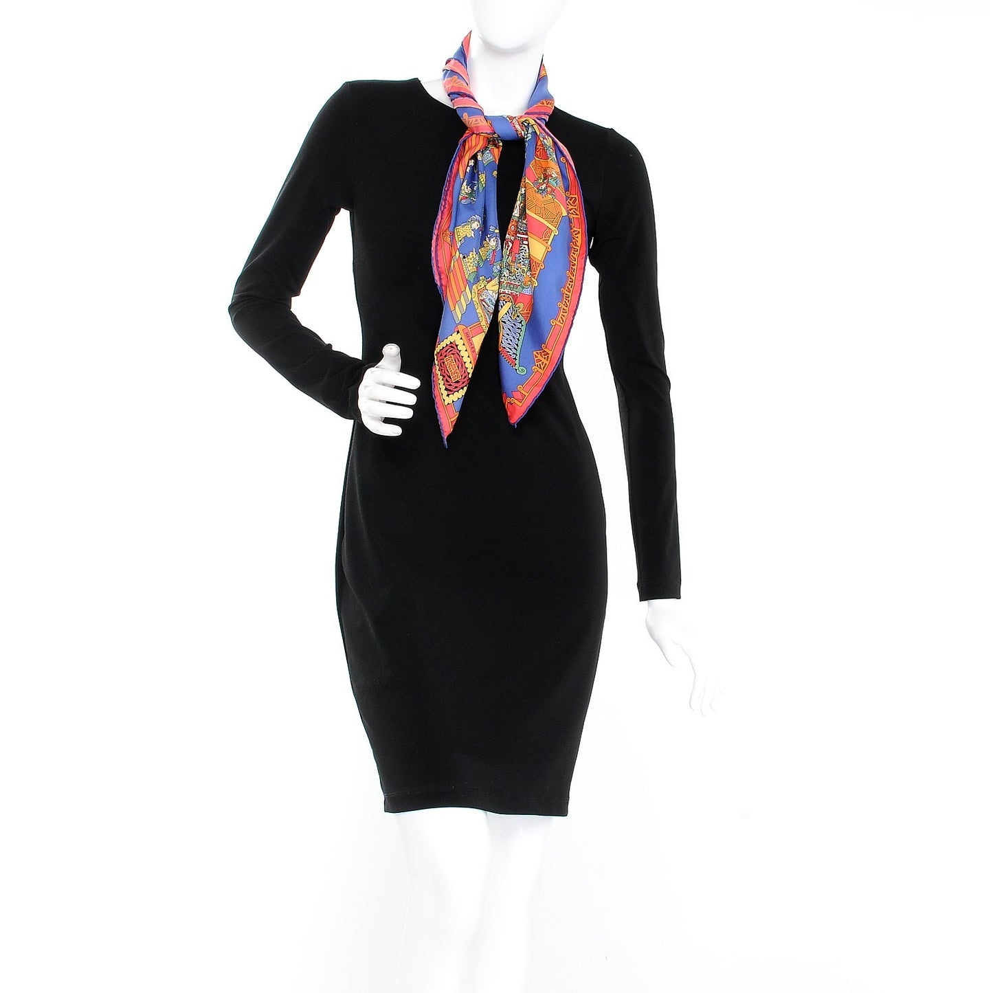 Silk Astres et Soleils Scarf 90