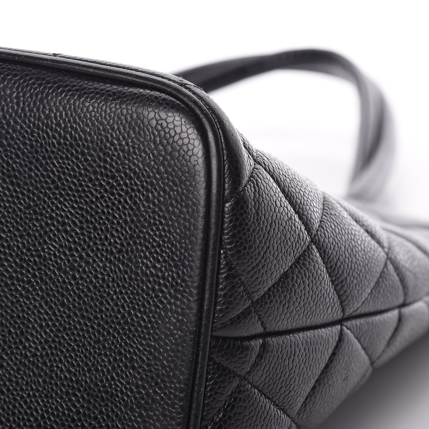Chanel Caviar Quilted Medallion Tote Black 12 of 13
