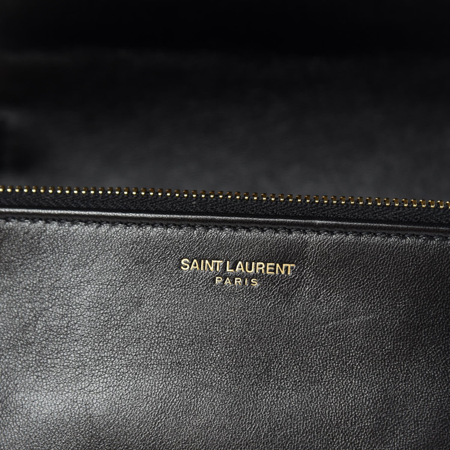 Saint Laurent Patent Diamond Quilted Monogram Angie Chain Bag Black 9 of 10