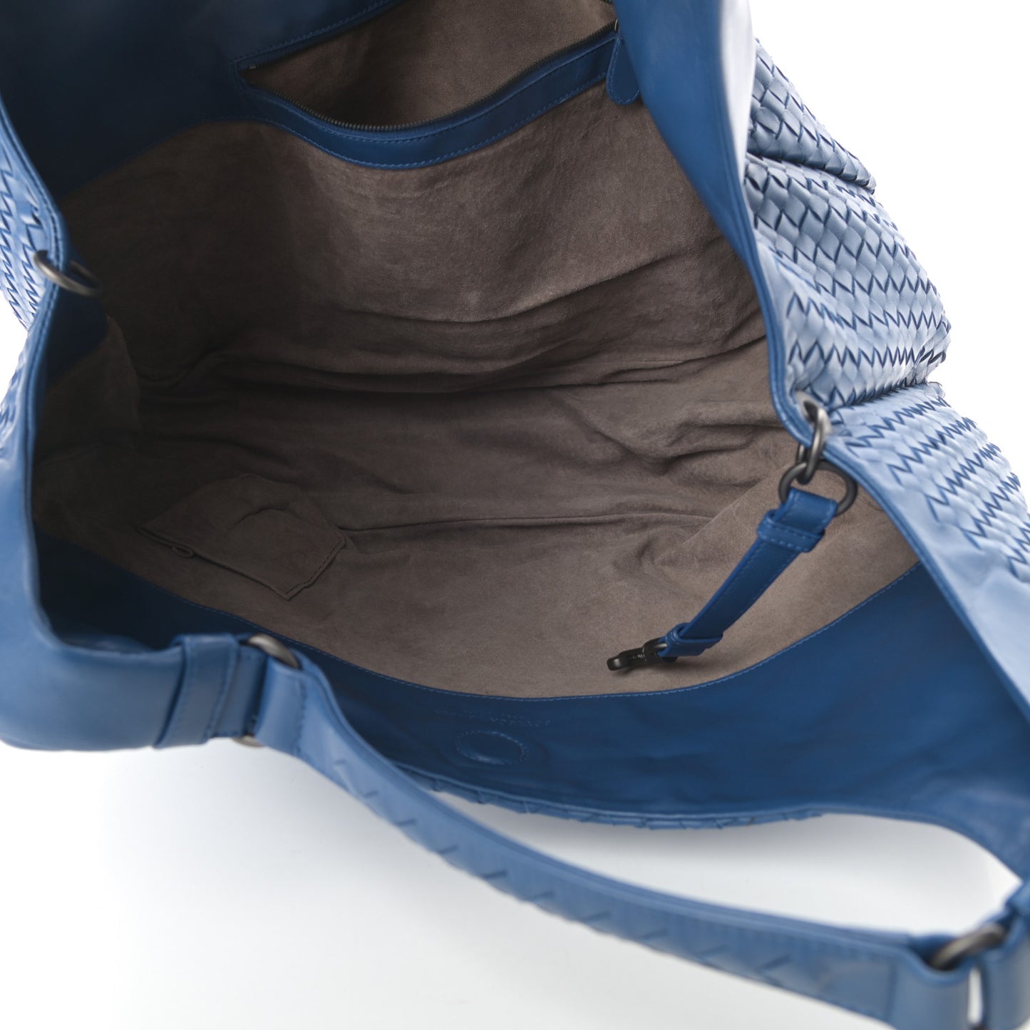 Nappa Intrecciato Medium Campana Hobo Bleuette