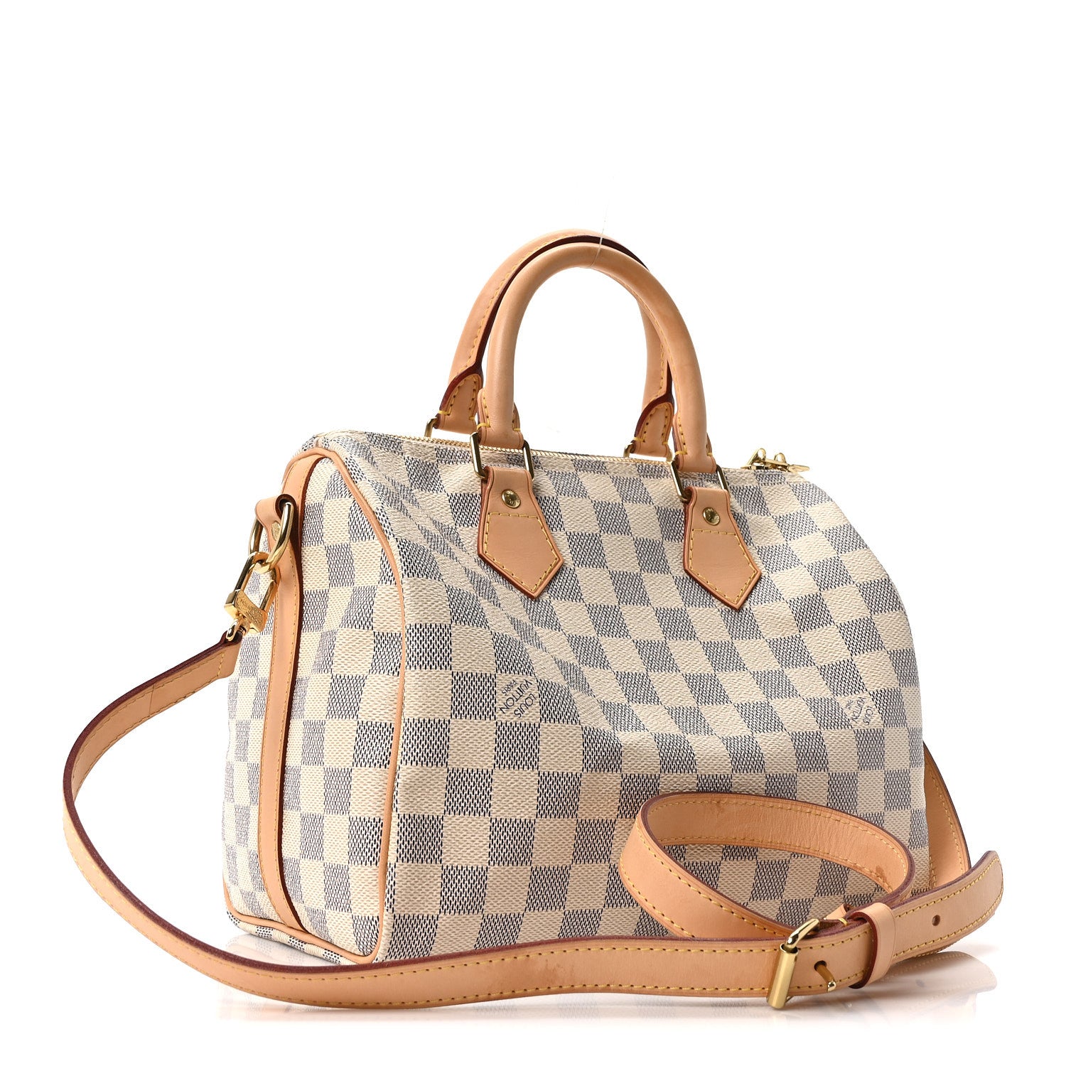 Louis Vuitton Damier Azur Speedy Bandouliere 25 2 of 8