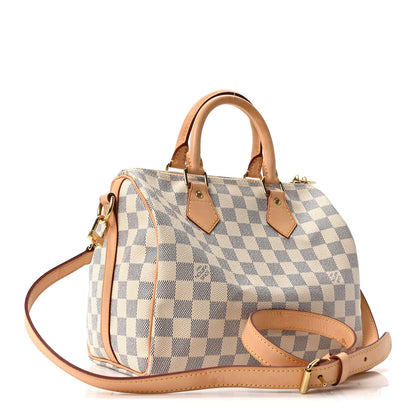 Louis Vuitton Damier Azur Speedy Bandouliere 25 2 of 8
