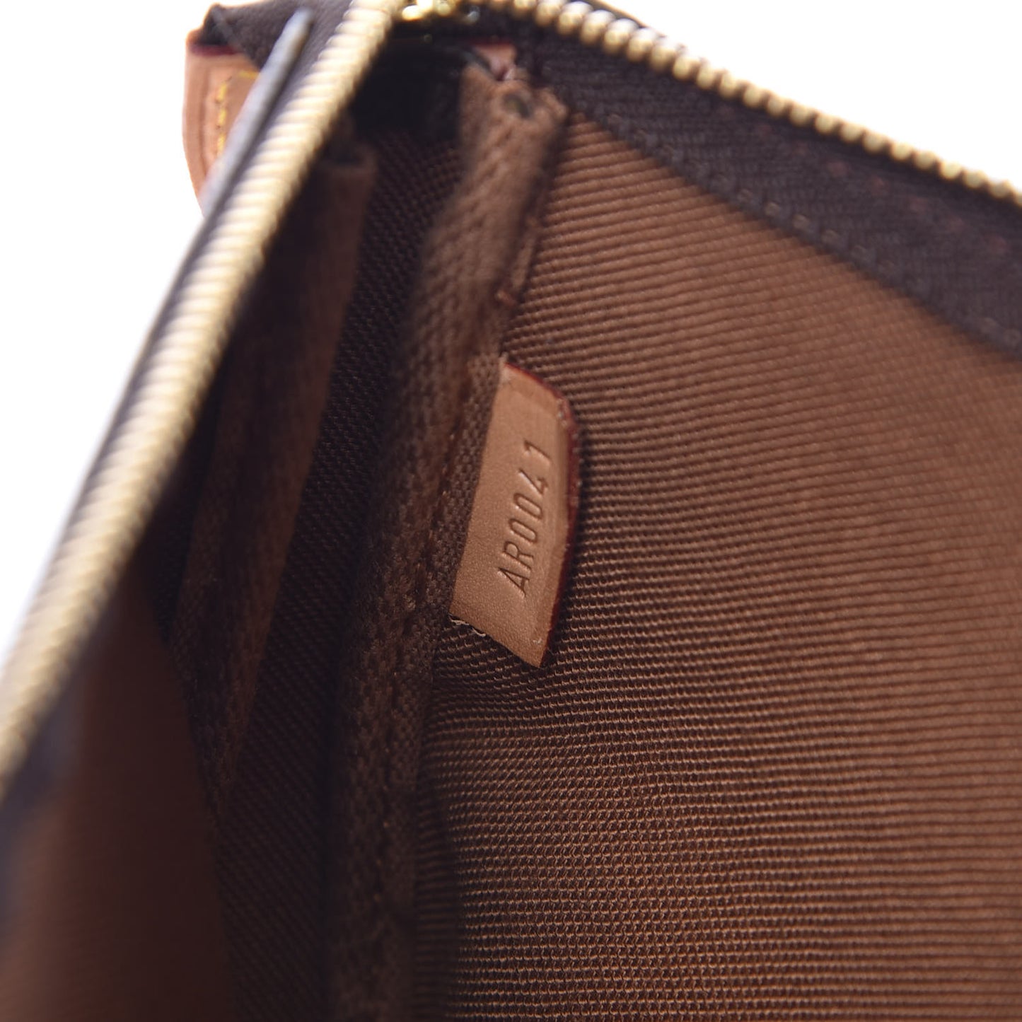 Monogram Graffiti Pochette Accessories Peach