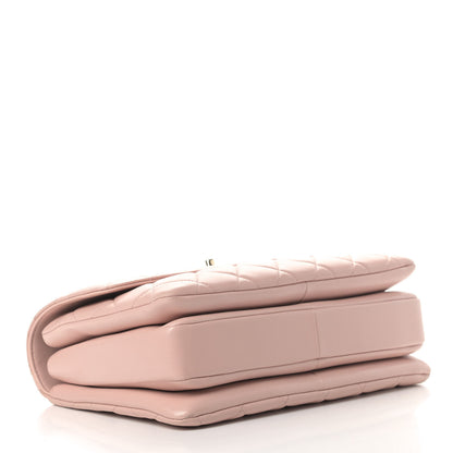 Chanel Lambskin Quilted Medium Trendy CC Flap Dual Handle Bag Pink 3 of 8