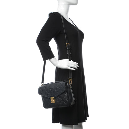 Louis Vuitton Empreinte Pochette Metis Black 2 of 7