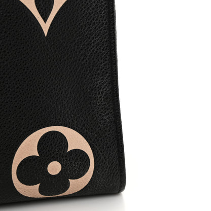 Louis Vuitton Empreinte Monogram Giant Onthego MM Black Beige 15 of 15