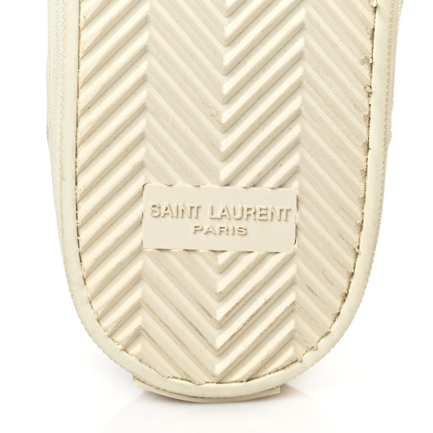 Saint Laurent Nappa Star Court Sneakers 41 Off White 7 of 10