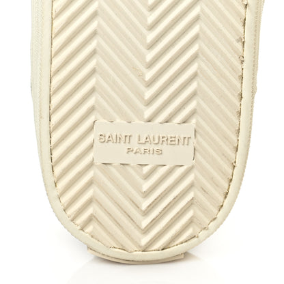 Saint Laurent Nappa Star Court Sneakers 41 Off White 7 of 10