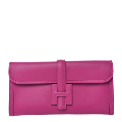 Hermes Swift Jige Elan 29 Clutch Rose Pourpre 1 of 11