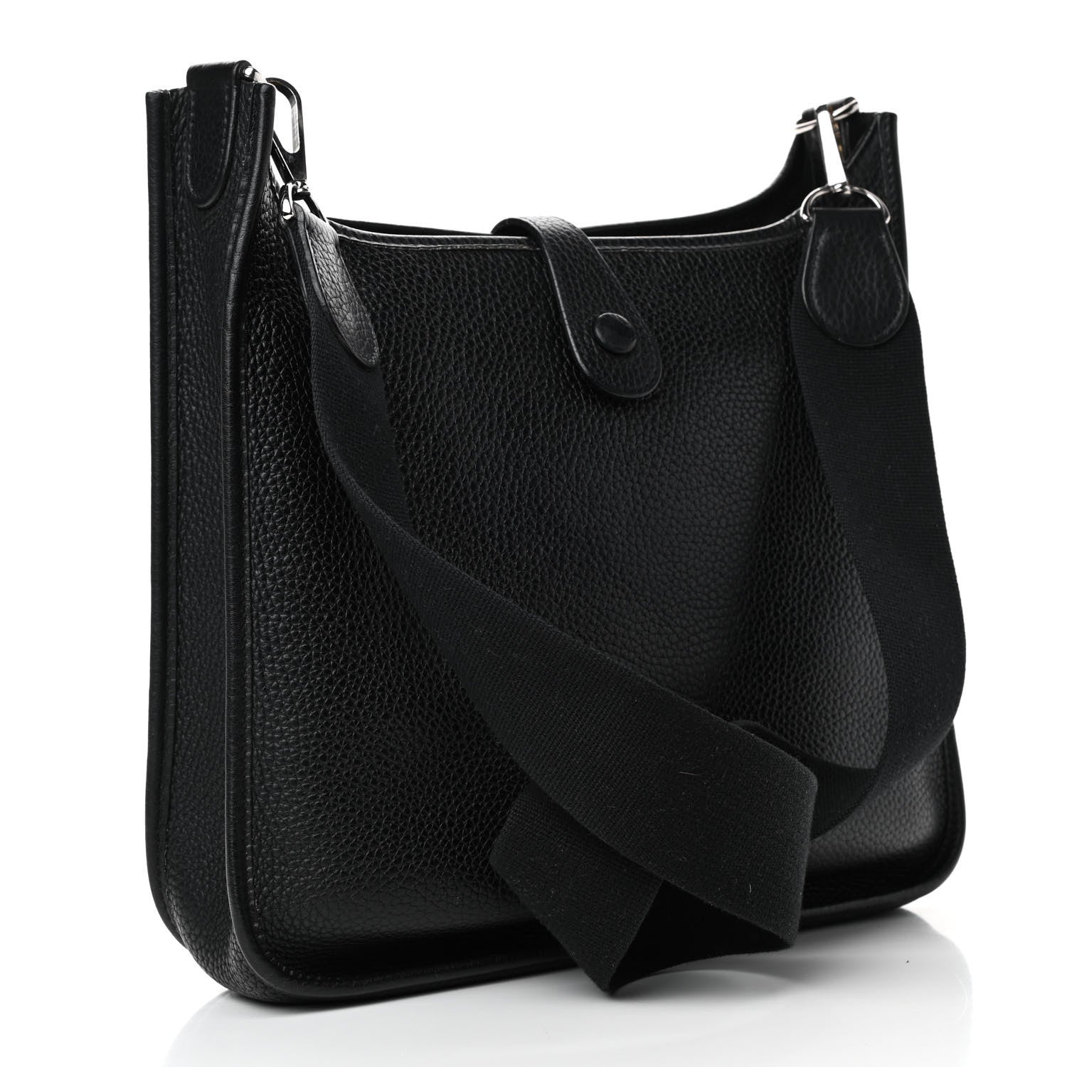 Hermes Taurillon Clemence Evelyne PM Black 2 of 4