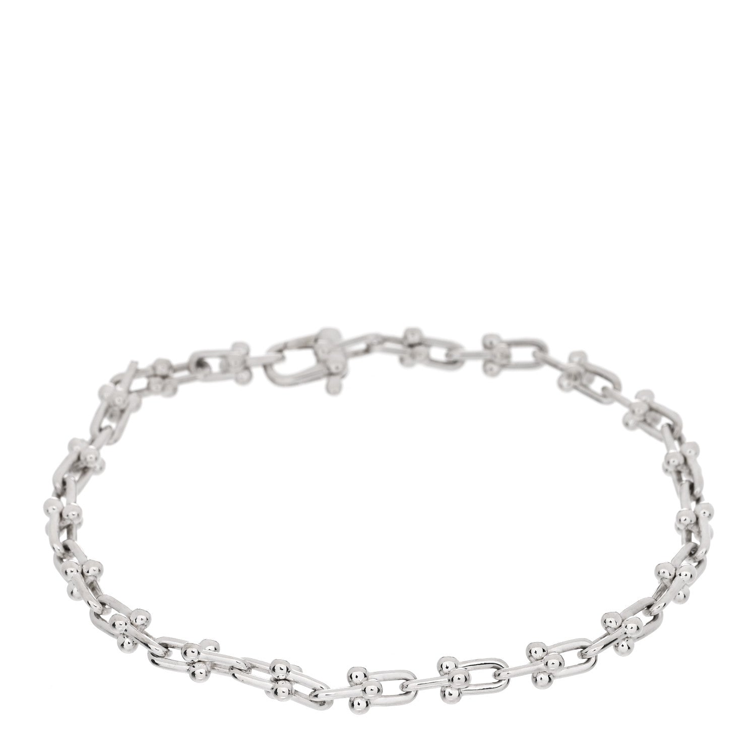 Tiffany Sterling Silver Micro HardWear Link Bracelet 1 of 3