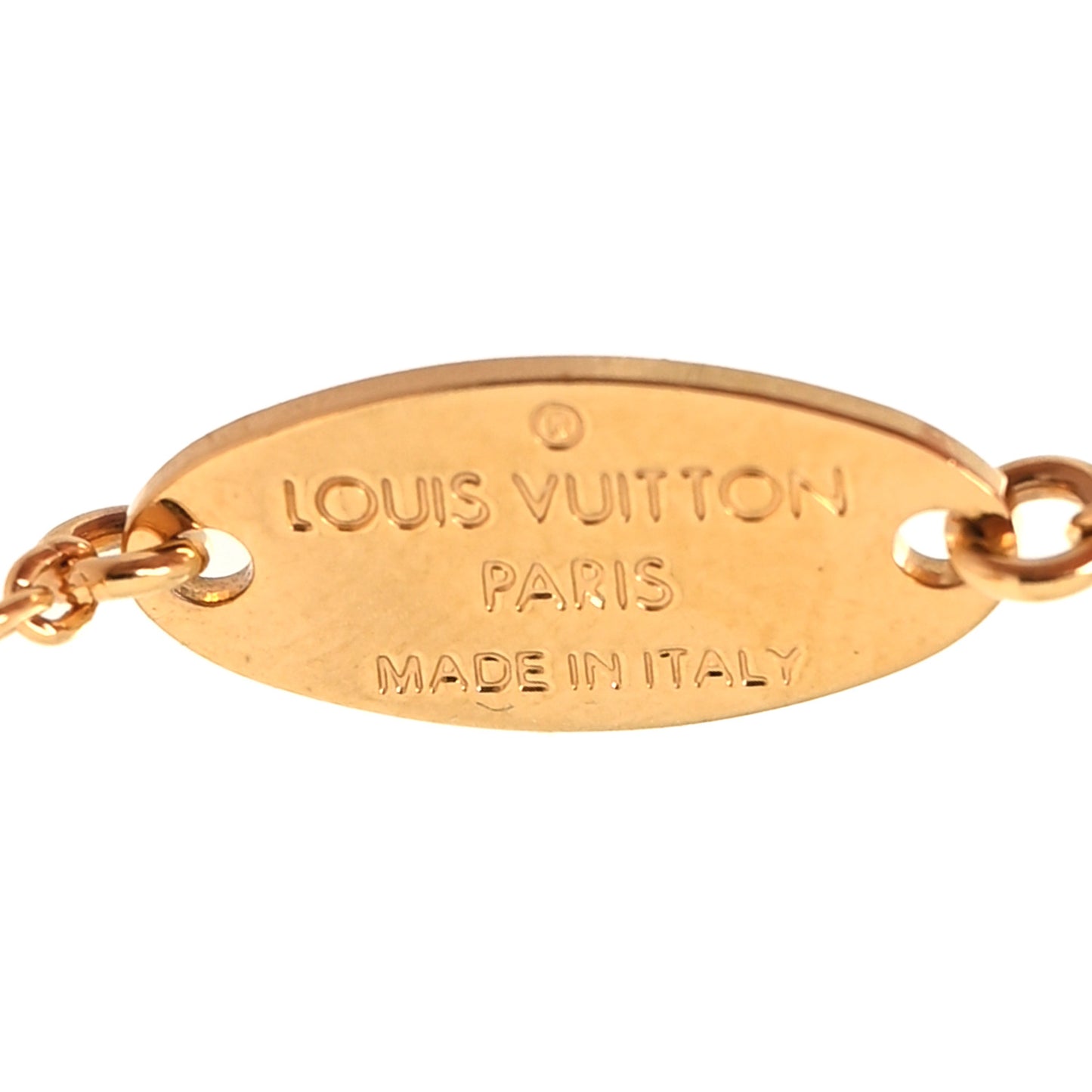 Metal Louisette Charm Bracelet Gold