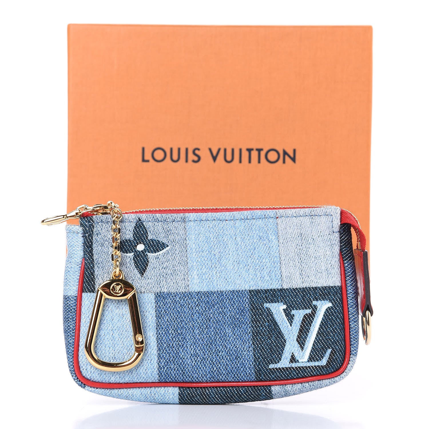 Louis Vuitton Denim Micro Pochette Accessories Denim Rouge 11 of 11