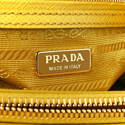 Prada Saffiano Lux Mini Galleria Double Zip Tote Sole 6 of 11