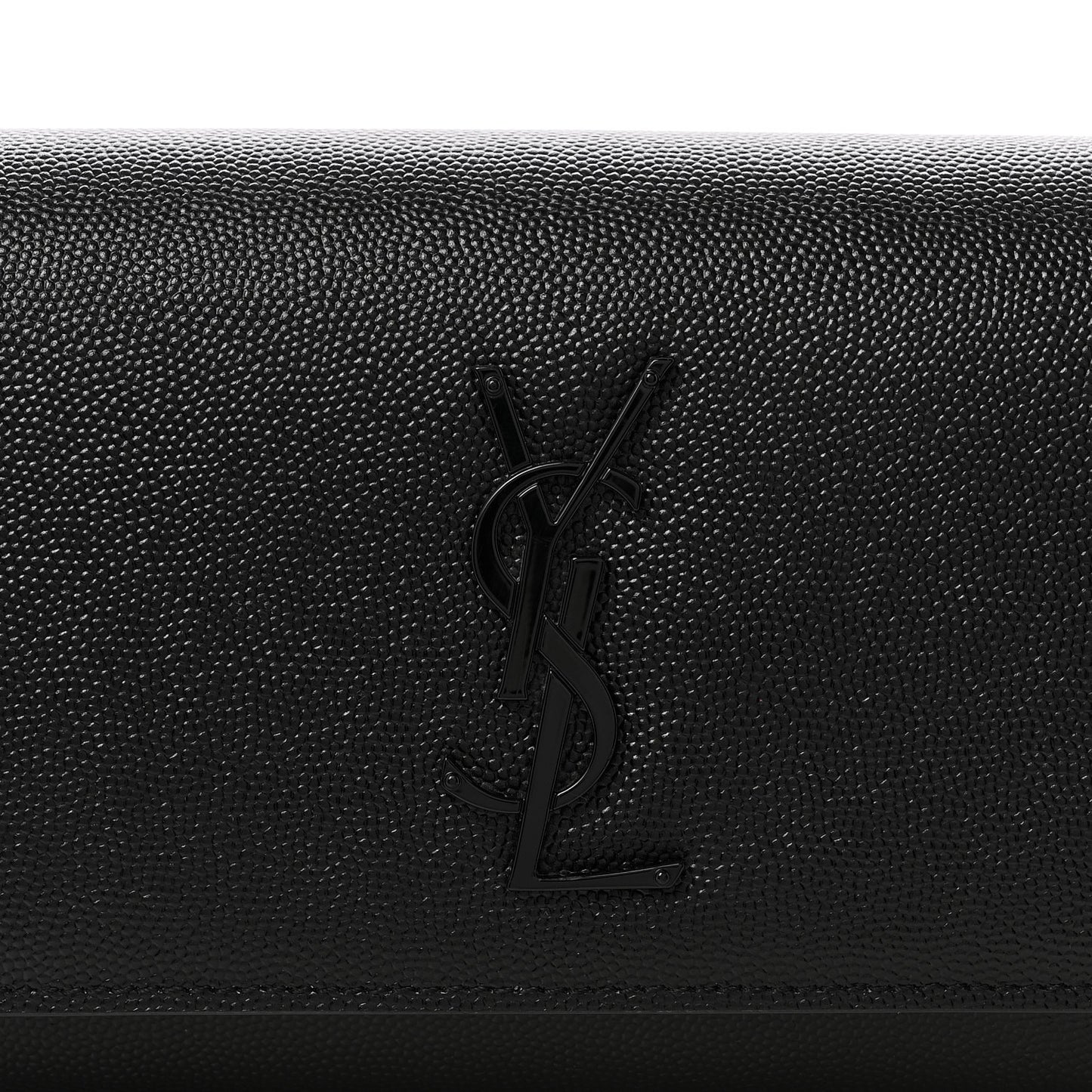 Grain De Poudre Monogram Kate Belt Bag Black