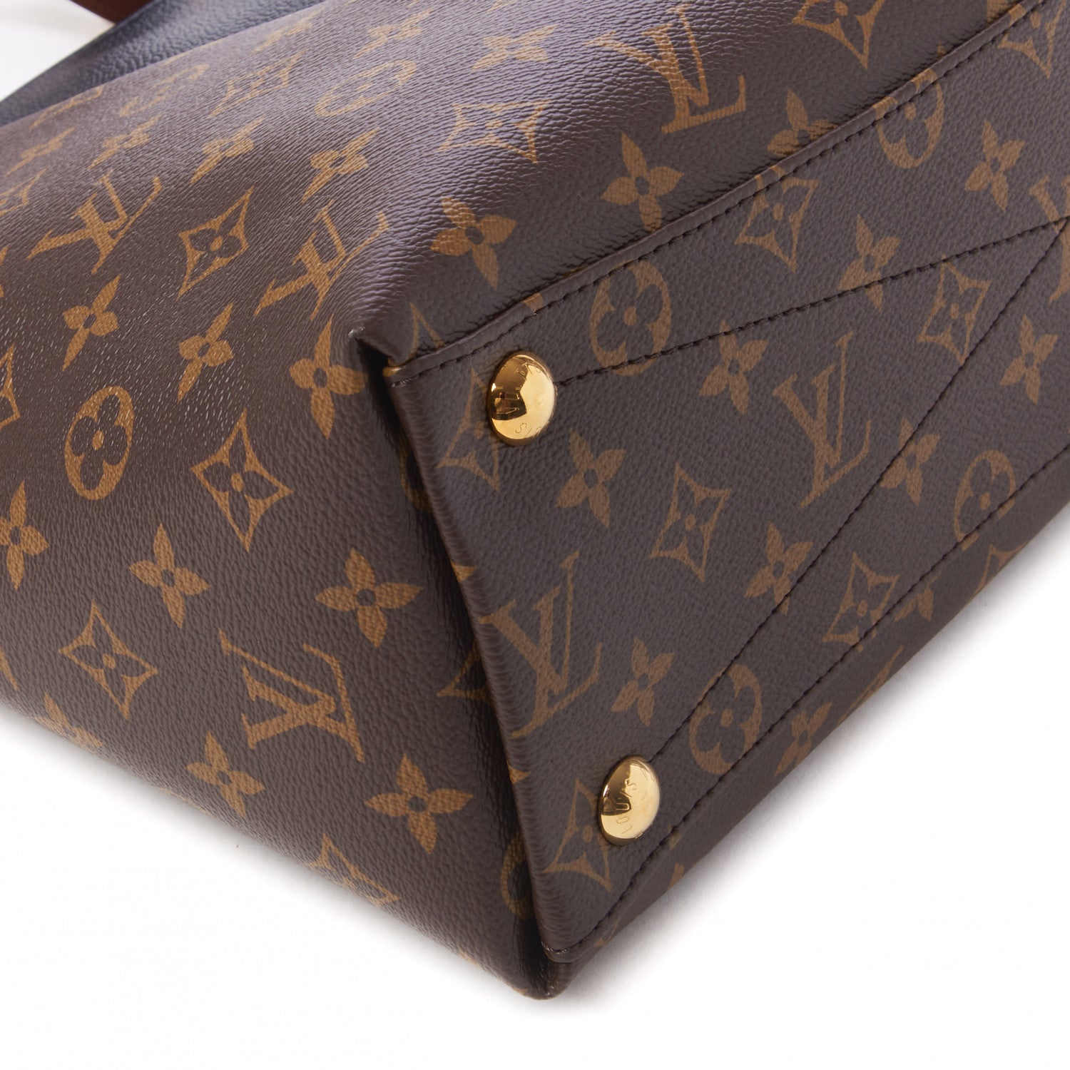 Louis Vuitton Monogram V Tote MM Black 6 of 9