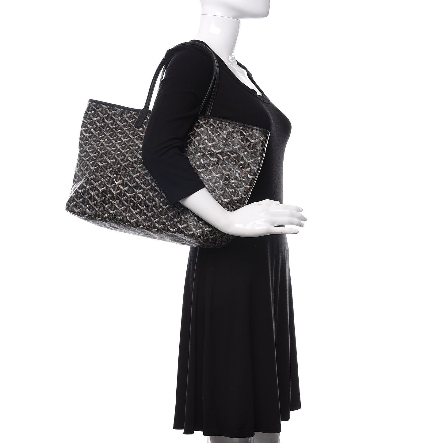 Goyardine Saint Louis PM Black