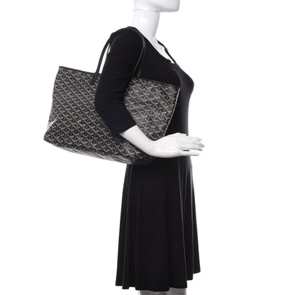 Goyard Goyardine Saint Louis PM Black 2 of 9