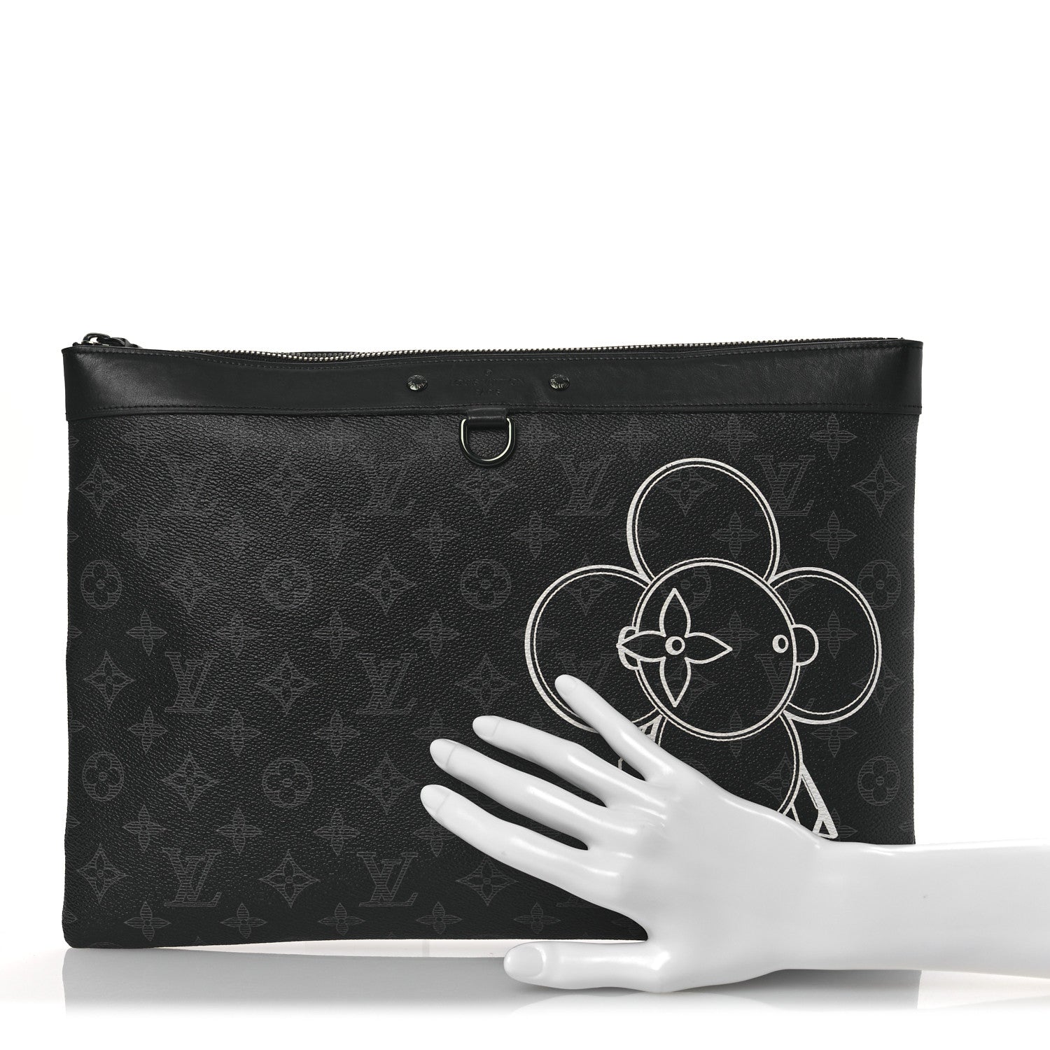 Louis Vuitton Monogram Eclipse Vivienne Apollo Pochette GM 2 of 11