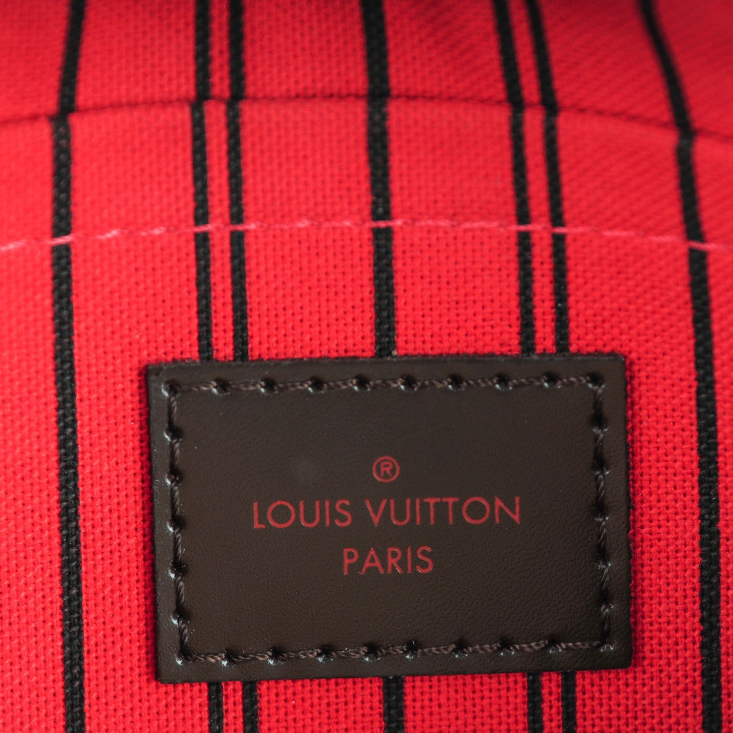 Louis Vuitton Damier Ebene Neverfull MM GM Pochette 6 of 8