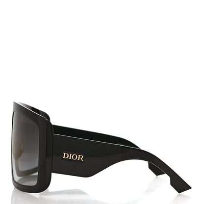 Christian Dior Acetate DiorSo Light 1 Shield Sunglasses Black 3 of 7