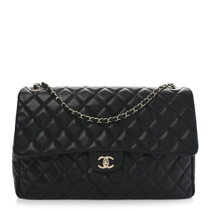Chanel Caviar Quilted XXL Travel Flap Bag Black 1 of 10